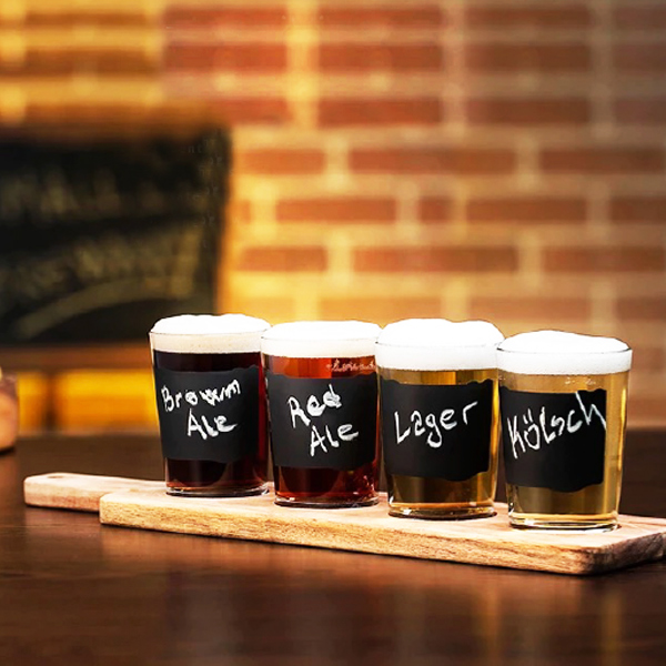 Wooden promo accessories for beer marketing