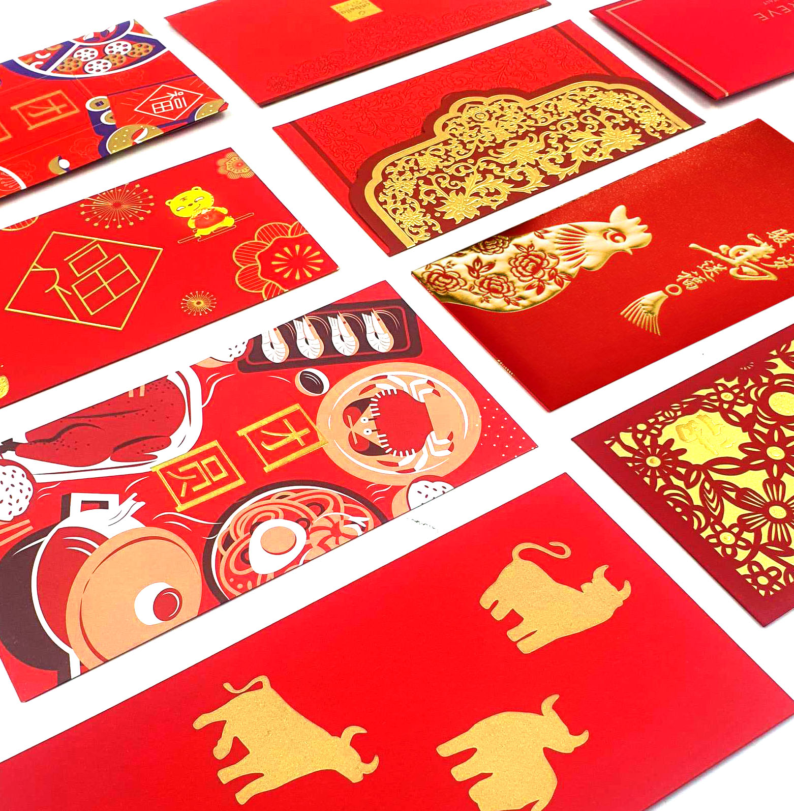 These Sustainable Red Envelopes For Chinese New Year are Designed