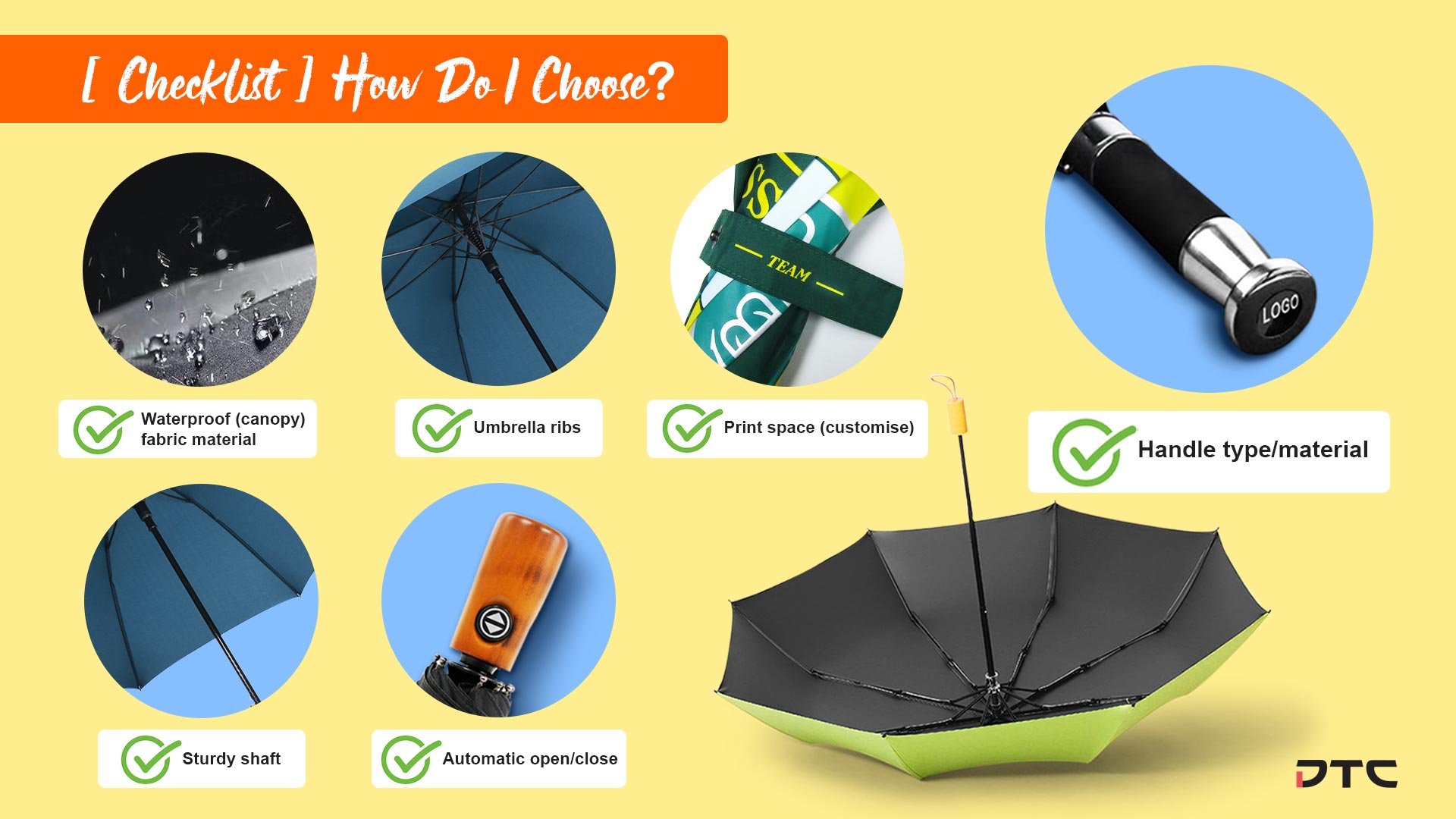 Unique promotional umbrellas: Amazing marketing gift idea for your ...