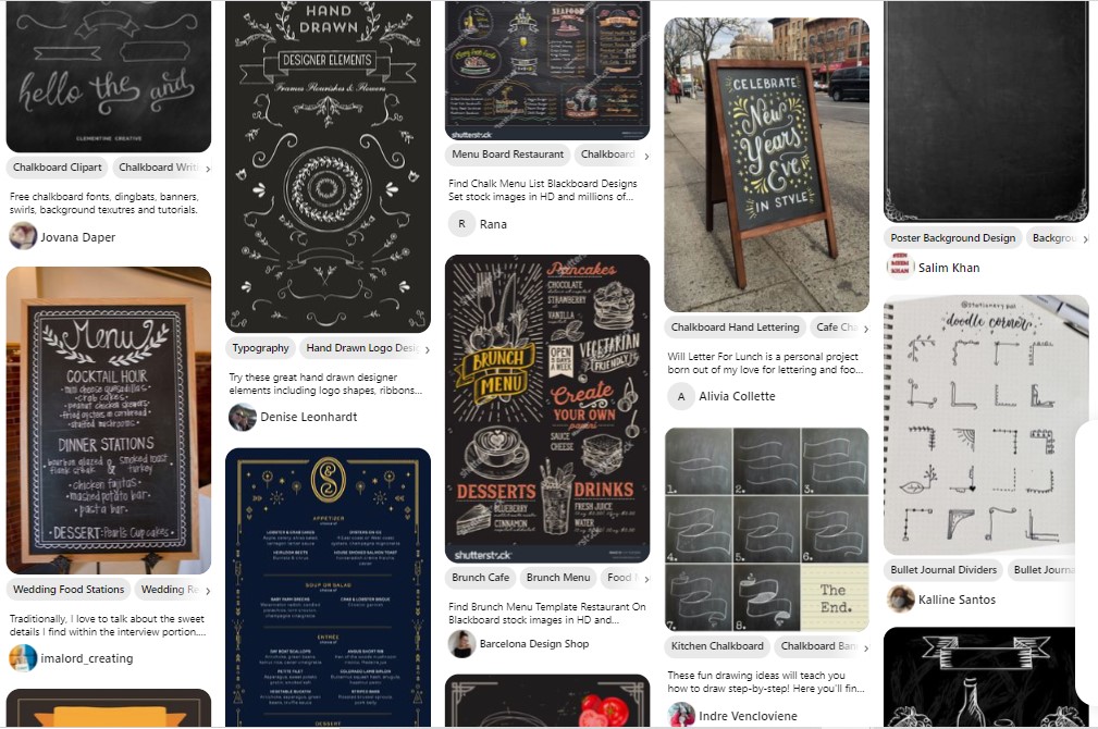 Chalkboard Ideas