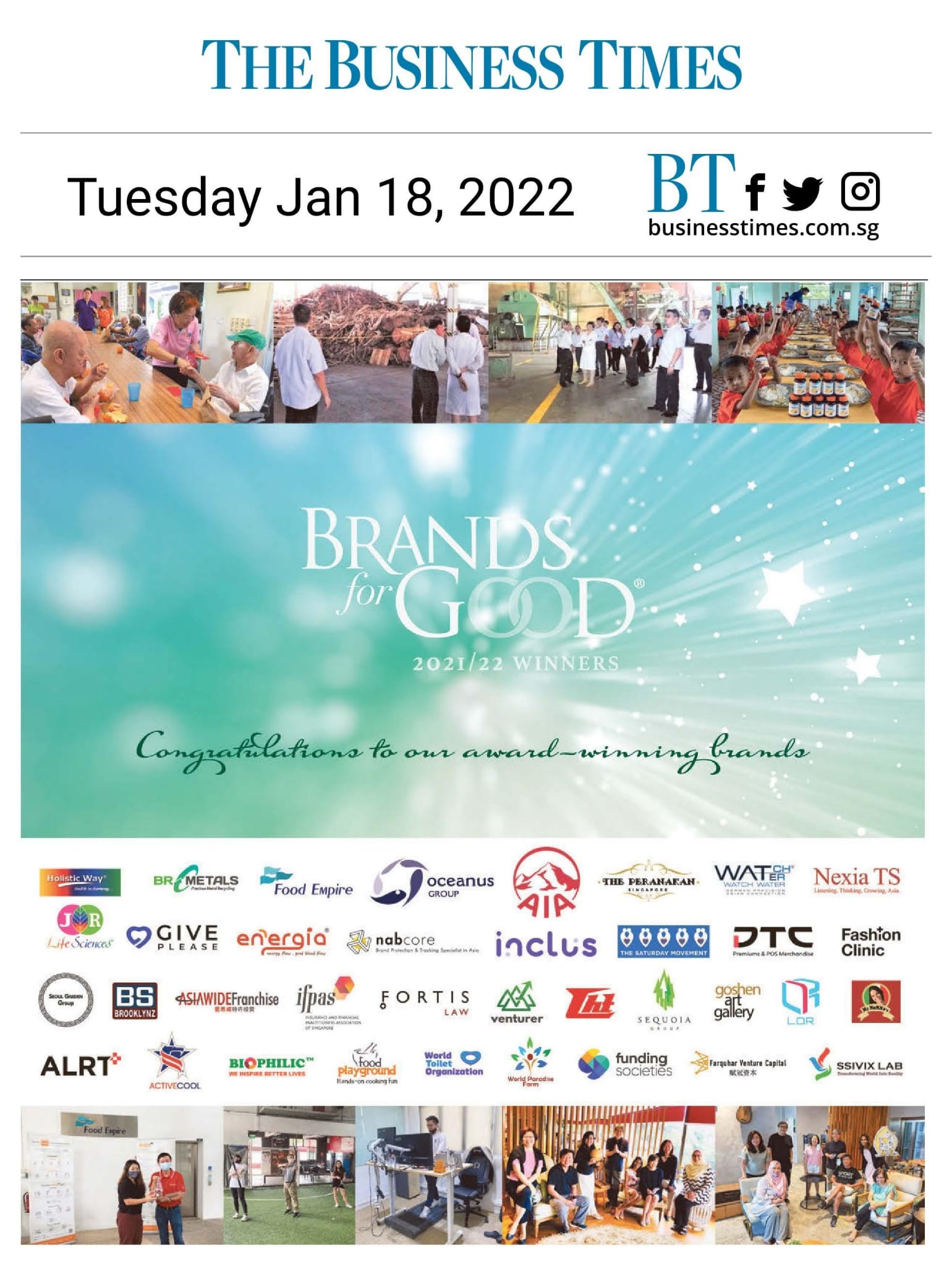 DTC World has been awarded Brands For Good - Distinction Award - DTC World