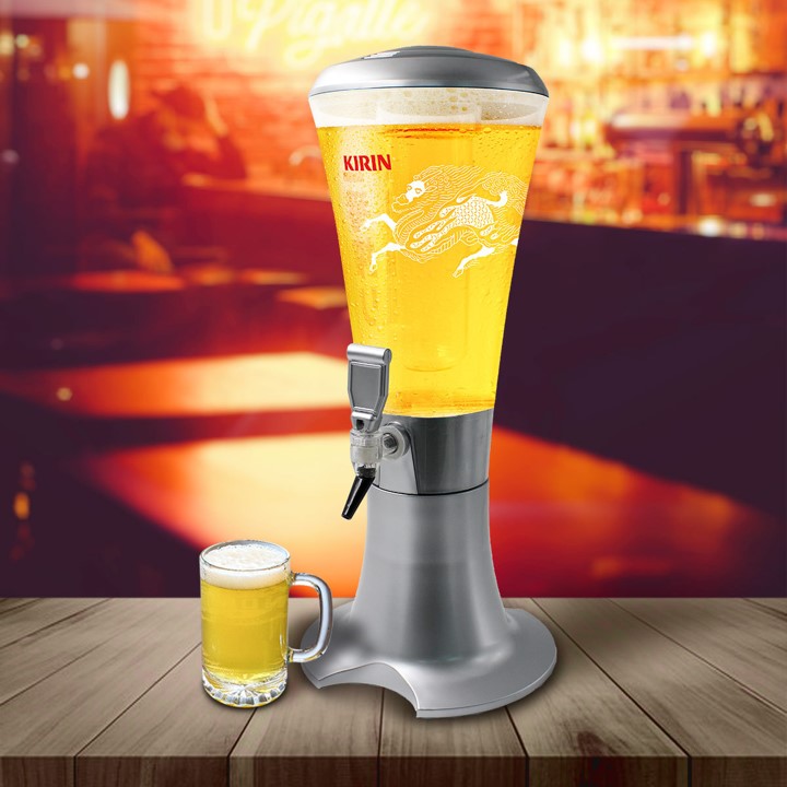 POSM: Kirin 3L Beer Tower